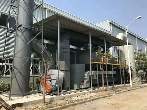 山東某大型鋼結(jié)構(gòu)公司噴漆廢氣處理項目 山東某大型鋼結(jié)構(gòu)公司噴漆廢氣處理項目